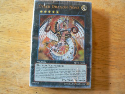 Yu-Gi-Oh 1st Edition Cyber Dragon Revolution Structure Pack - NEW FACTORY SEALED-image