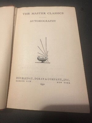 The Master Classics Autobiography: Double Day and Doran 1930-image