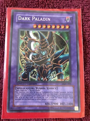 dark paladin dmg-001 HoloFoil Limited Edition Secret Rare-image