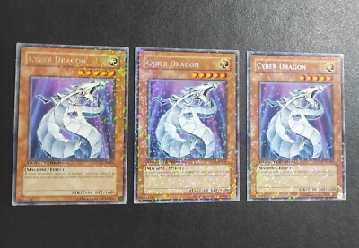 YUGIOH PLAYSET 3x CYBER DRAGON - DUEL TERMINAL - DT01-EN009-image
