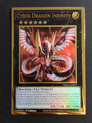Cyber Dragon Infinity - Premium Gold Rare - 1st Edition - MAGO-EN033 - LP-image