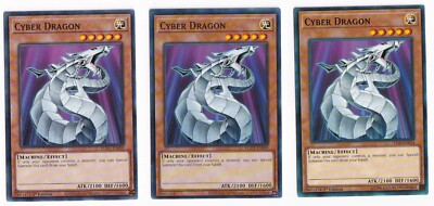 3 x Cyber Dragon - Mixed Set - Common - English-image