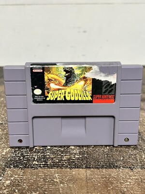 Super Godzilla Super Nintendo SNES Cartridge Only -image