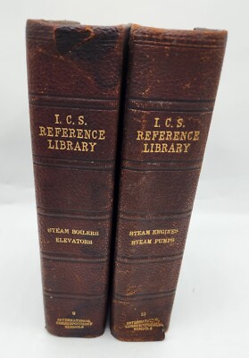 I.C.S. International Correspondence School Reference Library #9/10 Steam Engines-image