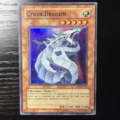 Yu-Gi-Oh! Cyber Dragon CRV-EN015 Unlimited Super Rare MP-image