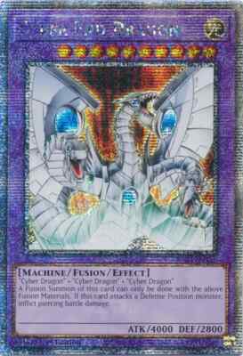 Yugioh RA03-EN156 Cyber End Dragon QCSR 1st Edition MINT-image