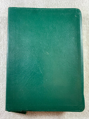 1998 New Scofield Reference Bible New International Version NIV Green Leather-image