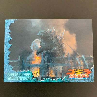 Godzilla 2000 Millennium Toho Monsters EBIRAH No.08 Collectable Card-image