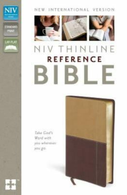 Thinline Reference Bible (2011, CaImel/Burgundy Imitation Leather, Special)-image