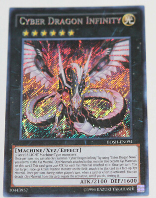 Yu-Gi-Oh! Cyber Dragon Infinity - BOSH-EN094 - Secret Rare Unlimited Yugioh Card-image