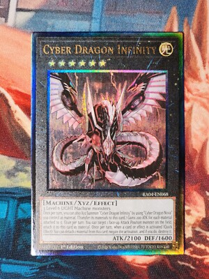 Cyber Dragon Infinity (PUR) RA04-EN068 Quarter Century Stampede 1st Edition-image