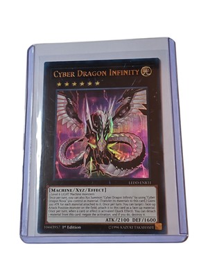 🔥Yugioh Cyber Dragon Infinity LEDD-ENB31 1st Edition Ultra Rare -image