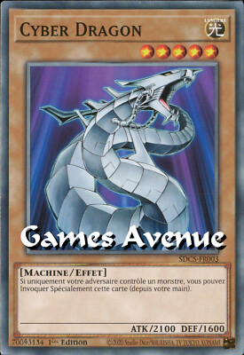 Yu-Gi-Oh! Cyber Dragon SDCS-FR003 VF/COMMUNE-image