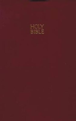 Giant Print Reference Bible-kjv - Leather Bound By Thomas Nelson - ACCEPTABLE-image