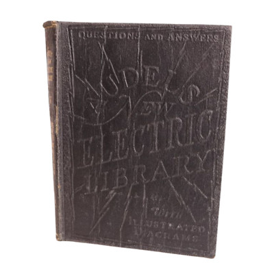 Audels New Electric Library With Illustrated Diagrams Vol. IV Soft Cover 1946-image