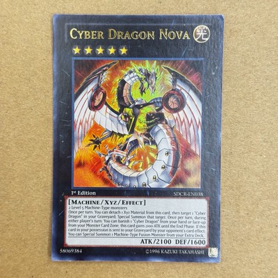 Yu-Gi-Oh! Cyber Dragon Nova SDCR-EN038 1st Edition Ultra Rare NM-image