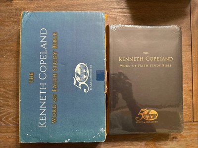 The Kenneth Copeland Word of Faith Study Bible 50th Deluxe - Collector Edition-image