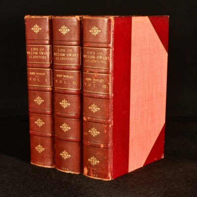 1903 3vol The Life of William Ewart Gladstone by John Morley Second Impressio...-image