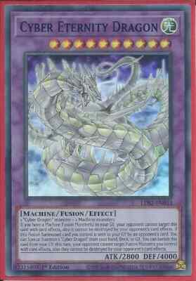 Yugioh - Cyber Eternity Dragon - Ultra Rare Holographic - 1st Edition Card-image