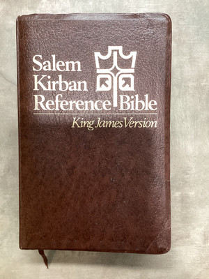 Salem Kirban Reference Bible King James Version KJV 1981 3rd Brown Faux Leather-image