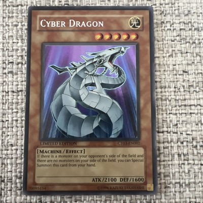 Yugioh Cyber Dragon Limited Edition Secret Rare CT03-EN002-image