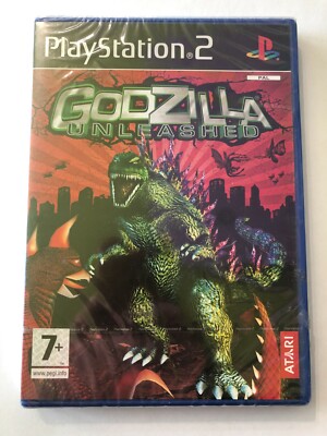 ⭐ Playstation 2 Games - GODZILLA: Unleashed - New Sealed - RARE - FR ⭐-image