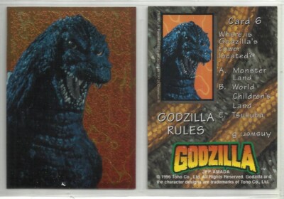 1996 Godzilla (JPP/Amada) CHROMIUM 