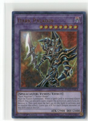 Dark Paladin HAC1-EN018 NM 1st Ed Duel Terminal Ultra Rare YGO-image