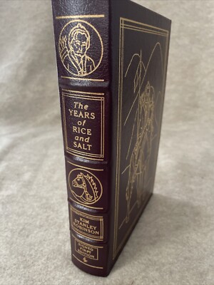 Easton Press Science Fiction Years of Rice and Salt Kim Robinson SIGNED NrMT DX-image