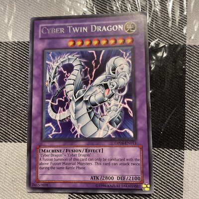 Yugioh DP04-EN011 Cyber Twin Dragon-image