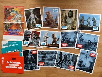 TOHO - Godzilla vs. Mechagodzilla GOJIRA 16 German lobby cards 1974 window card-image