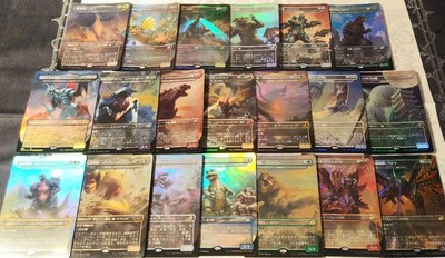 Mtg Foil 20 Types Of Godzilla Cards-image
