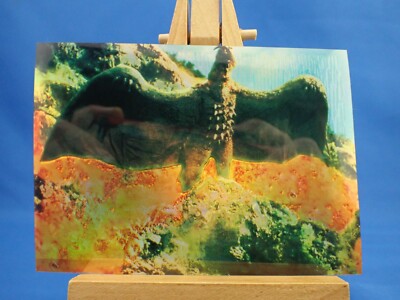Rare Godzilla Hologram Holo Card Japan Japanese Foil Rodan-image
