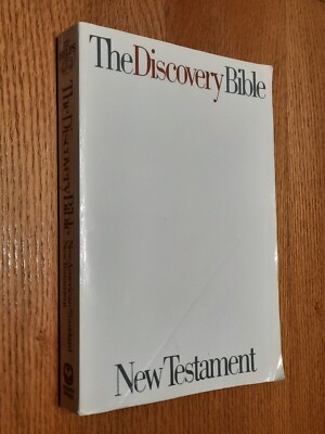 The Discovery Bible NASB New Testament Reference Edition by Gary Hill Paperback-image