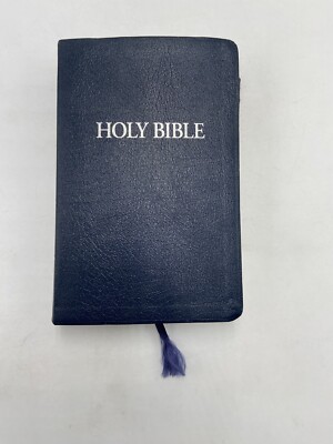 Holy Bible KJV Words of Christ in Red References, Bonded Leather, 1994 Zondervan-image