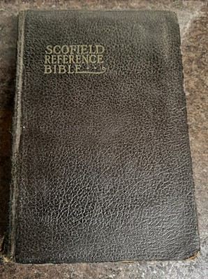 1917 Holy Bible Scofield Reference Bible  Oxford US Edition WWI Era In Nice Cond-image