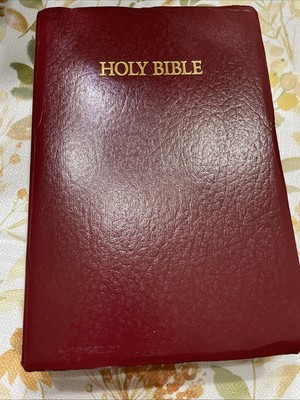Nelson Regency Holy Bible NKJV 991BG VTG Giant Print Center Column Reference -image