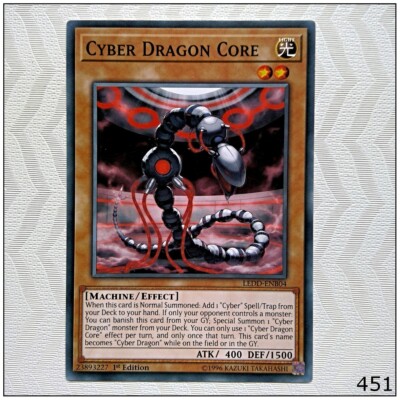 Cyber Dragon Core - LEDD-ENB04 - Common 1st Edition Yugioh-image