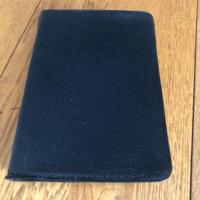 Holy Bible References Teachers' Edition French Morocco Leather 1942-image