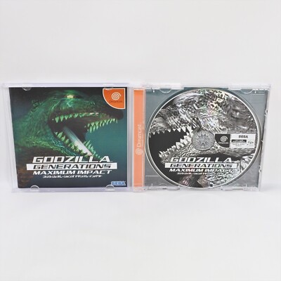 GODZILLA GENERATIONS Maximum Dreamcast Sega 8332 dc-image