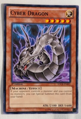 Yu-Gi-Oh! TCG:Cyber Dragon:Revolution Structure Deck:SDCR-EN003:1st Edition-image