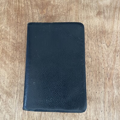 Antique Holy Bible The Scofield Reference Edition Black Leather 1945 Scofield-image