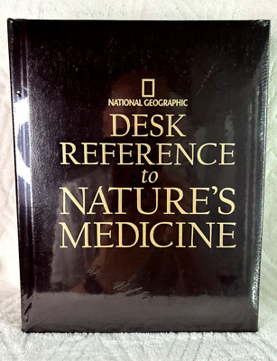 Leather bound: National Geographic Desk Reference to Nature's Medicine - NEW-image