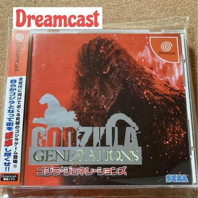 Dreamcast Godzilla Generations Action Game, Used, Good Condition-image