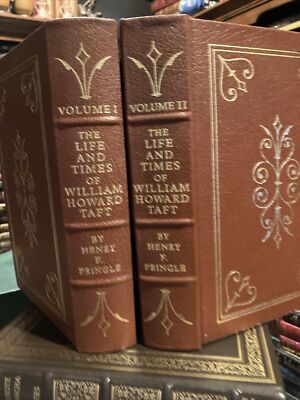 Easton Press: WILLIAM HOWARD TAFT: PRESIDENT & SUPREME COURT JUSTICE: 2 VOLS-image