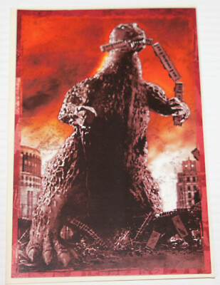 Vintage 2004 Godzilla Origins Greeting Card 