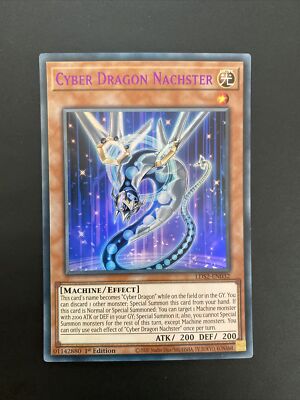 Yu Gi Oh Cyber Dragon Nachster Lds2-en032 Eng 1st Rare Purple Purple Rare Yugioh-image