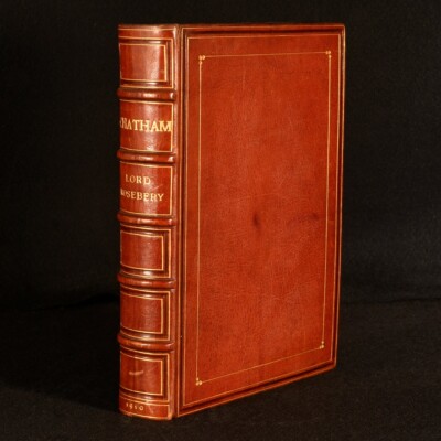 1910 Chatham Lord Rosebery Bumpus Binding Second Impression-image