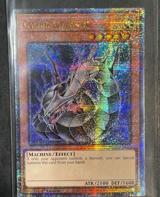 Cyber Dragon (Quarter Century Secret Rare) RA03-EN155 Quarter Century Bonanza...-image