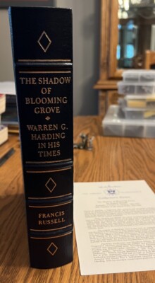Easton Press The Shadow of Blooming Grove Warren G. Harding by Francis Russell-image